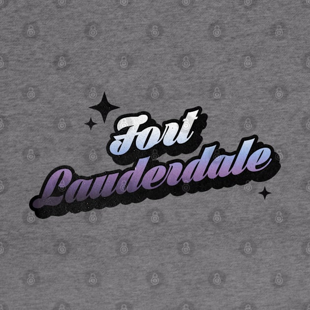 Fort Lauderdale - Retro Classic Typography Style by Decideflashy